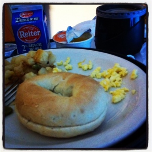 Hospital breakfast